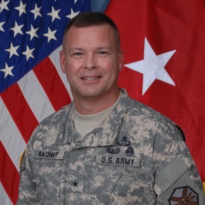 Official account of Curt A. Rauhut, 34th Chief of Staff of the U.S. Army. (Following & RTs # Endorsement)