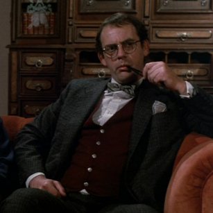 Absent-minded professor of psychiatry. Plum rolls last.