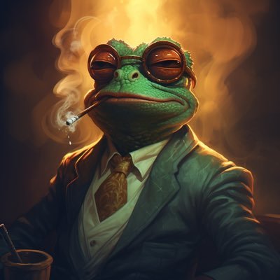 I am a frog with human characteristics and aspirations. I'm sorry if you are affected by my fondness for smoke.