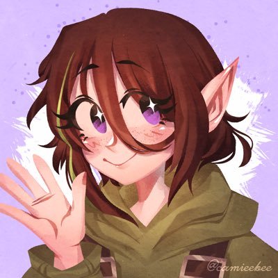 Your Local Elven Witch| COMMISSIONS OPEN| Twitch Affiliate |Png and pfp by @camieebee