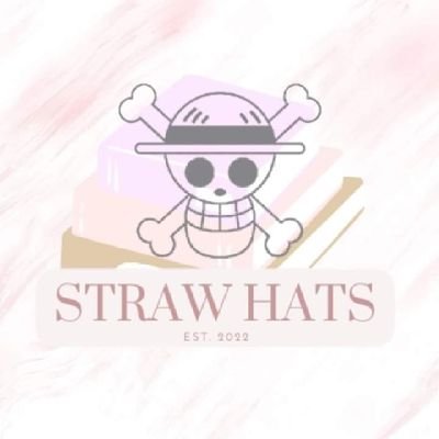 Facebook: Straw Hats | est: September 2022 | strawhatsbookshop@gmail.com