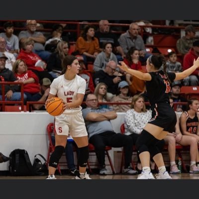 18, senior. basketball & softball. stigler ok