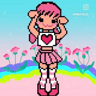 ラムネ♥︎レインボー🌈✨Poptimistic Kawaii Pixel Pixies by @rinnathecat 💖🌈✨