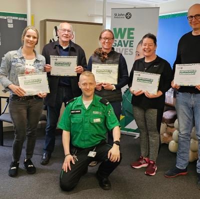 St John Ambulance, Cheshire District New Volunteers Team - The team is here to recruit and support all new SJA volunteers in the Cheshire District