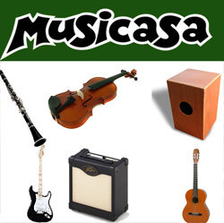 Musicasa. Tiendas de instrumentos musicales para profesionales, estudiantes y amantes de la música.