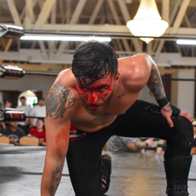 22 y/o Professional Wrestler from the Midwest trained by Seth Rollins and Marek Brave and Matt Mayday