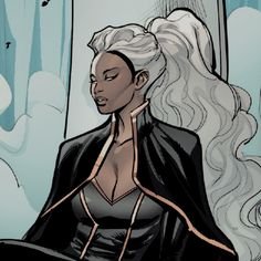 Ororo Munroe is the name.
- A proud headmistress of the Xmen
- Goddess Of Weather