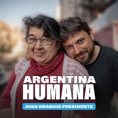Humilde cuenta que banca a @juangrabois presidente. Queremos una Argentina Humana y la vamos a construir