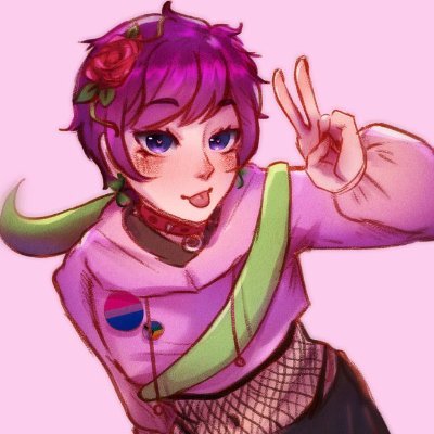 Heya I'm Verdant, (Any Pronouns) 🔞 smol EN-VStreamer, enby-femboy mimic plant. ~w~ 🏳️‍🌈🌹
Tags: #femplantboy #femplantArt
💜💚 https://t.co/UWgFuVSCS0 💚💜