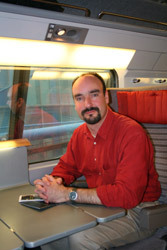 Mark Smith, the Man in Seat 61, the chap who runs train travel site https://t.co/HfViO7RbwW. YouTube: https://t.co/OIZkYXHYZL.