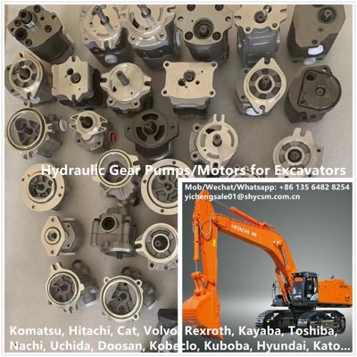 specialize in hydraulic pilot(gear) pumps, hydraulic fan pumps, hydraulic fan motors