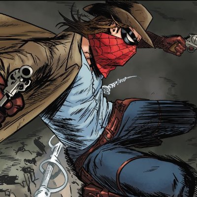Let's talk cowboys, Western-themed characters in comics and the Eternity Mask!
Fave cowboys: Jinny Hex and Two-Gun Kid

check @itsCalJordan and @ForceOfLegacy