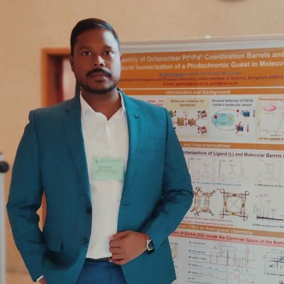 Former PhD Research Scholar @IISc, Bangalore.
Currently Working as Assistant Manager in Material Science Lab (Analytical R&D, QC of pharmaceutical products)