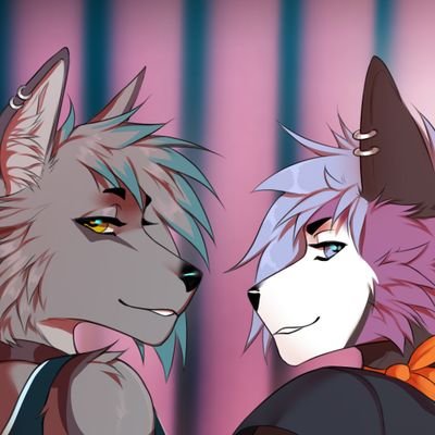 O/F: https://t.co/AlPemQu6gN
💍Couple AD acc / Semi Open 
🔞 minors will be blocked
🐺 hot furry content
@Crash_Azarel and @Purplem8n
🍆🍑