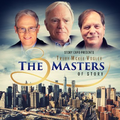 Robert McKee, John Truby & Chris Vogler are the MASTERS OF STORY. Opening Keynotes by Michael Tabb & Troy DeVolld. LIVE in NYC. Oct. 20-21, 2023. https://t.co/azGY5AqpzX