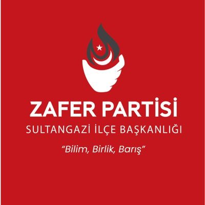Zafer Partisi Sultangazi İlçe Başkanlığı Resmi Twitter Hesabıdır.