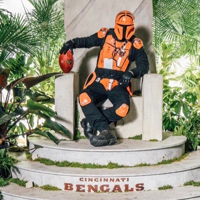 I’m a Bengalorian, stripes are part of my religion. If you make fun of the suit, I’ve already won. Not directly affiliated with the Cincinnati Bengals.