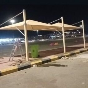 مظلات وسواتر وجلسات اسطح هناجر مكه