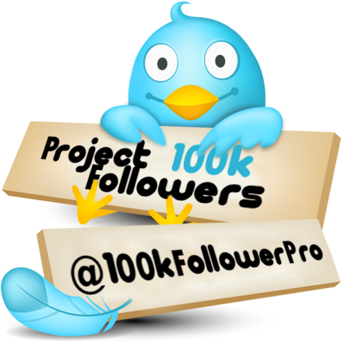 100kFollowerPro's profile picture. Project Follow - Social experiment to gain 100k followers in 12months (04-12-12) and help charities! We need all your help so lets do it! #Project100kFollowers
