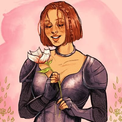 ✡︎ “the left hand remembers a knife slipped to her in the darkness and wonders why the flower blooms” ψ bioware gear ambassador (pfp ellarie, header molly)