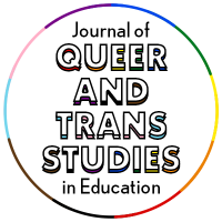 Journal of Queer and Trans Studies in Education(@jqtsie) 's Twitter Profile Photo