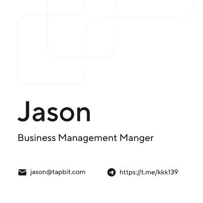 Jason_tapbit's profile picture. Tapbit Exchange is recruiting partners
We provide the best conditions and hold various events
Telegram_@kkk139