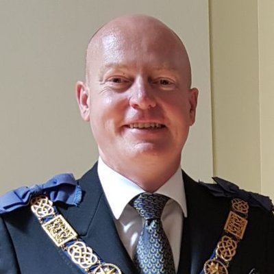 Merrick Jones, Provincial Grand Director of Ceremonies for Provincial Grand Lodge of South Wales.