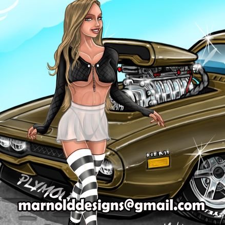 Arnold designs. I love to draw and sketch, beautiful cars and pinup girls, and much more. stop and have something drawn up today.