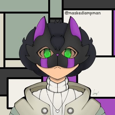 MaskedLampMan's profile picture. I draw too, Like @lamreddo1