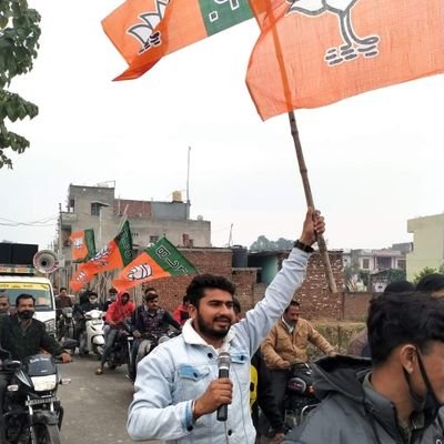 Panch at Samka Panchayat...Yuva Morcha Mandal President Suchetgarh...Booth incharge Mann ki baat,Booth No.1...Panna sah parmukh...Nation First ...Jai Shri Ram🙏