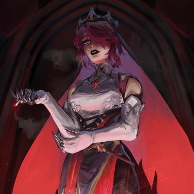 𝙏𝙃𝙀 𝘾𝙊𝙇𝘿 𝙎𝙋𝙀𝘼𝙍 𝙊𝙁 𝙏𝙃𝙀 𝘾𝙃𝙐𝙍𝘾𝙃.ᐟ ✝︎ Rosaria definitely listens to Ghost, I don’t make the rules! ✝︎ (pfp ©️via @kattkeyy)