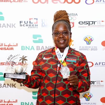 Kenya Handball Federation Executive M.,Silver Medalist, African Woman in Sport finalist, Championing Gender Equality andClimate Change in Sports. #Beachhandball
