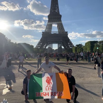 Flying the Cork flag in London 🇮🇪🔴  Liverpool Home & Away 🔴