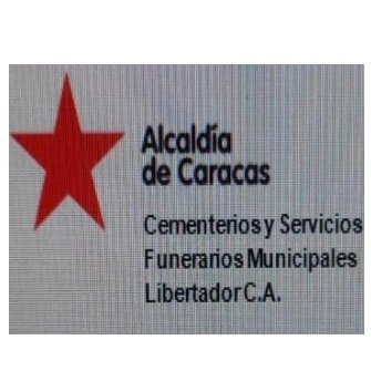 Cementerios y Servicios Funerarios Municipales Libertador C.A.
Ente Adscrito a la Alcaldía de Caracas
Prestar servicio de sepelio accesible al pueblo Caraqueño