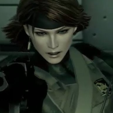 meryl from metal gear solid but like factual.