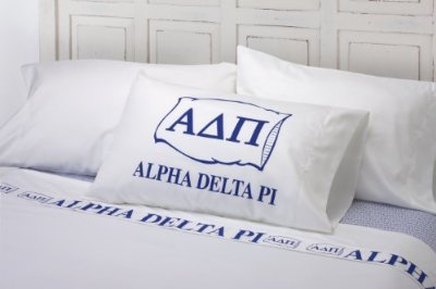 alphadeltapi1's profile picture. Greek Sheets honors the collegiate experience as some of the best days of a student's life offering a selection of linens, luggage, and gift items that ROCK!