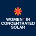 Women+ in Concentrated Solar (@womenconcsolar) Twitter profile photo Women+ in Concentrated Solar (@womenconcsolar) Twitter profile photo