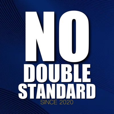 🟡#NoDoubleStandard