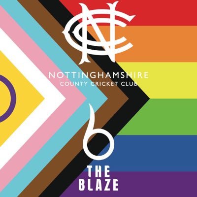 We are the LGBTQ+ and allies supporters group for Nottinghamshire CCC and The Blaze.