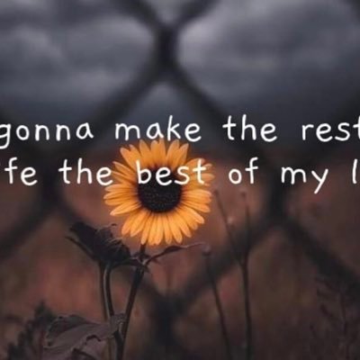keep smilin' always, kills the haters to see you happy! always have your head up so your tiara don't fall off!