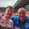 hammersmad's profile picture. Happily married with 2 kids. Long suffering fan of West Ham, still running despite my dodgy knees