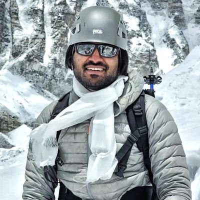 Climber | On a mission to top 7 highest peaks in 7 continents & cross Antartic region unaided| 5/7 done. 
First Person from Sindh to climb Mt Everest