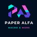 Paper Alfa (@paper_alfa) Twitter profile photo Paper Alfa (@paper_alfa) Twitter profile photo