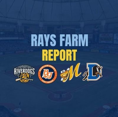 Daily updates on the Charleston River Dogs, Bowling Green Hot Rods, Montgomery Biscuits, and Durham Bulls. DM any questions. Not affliated with the Rays.