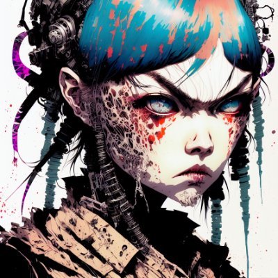NymphPunkCoup's profile picture. Prompt Conjurer, Envelope Pusher, Tech Wiz, Eco Activist, Dystopian Dreamer, Edge Runner, Rebel Heart 🖤