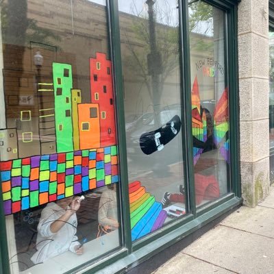 Window Display - New West Pride