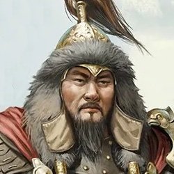 Definitely not a Mongolian warlord.