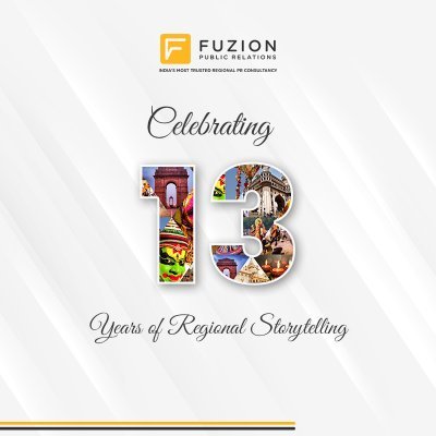 Fuzion PR Pvt. Ltd. is India's Strongest Regional PR Firm with 14 company owned offices and presence even in the smallest of regions of our country.