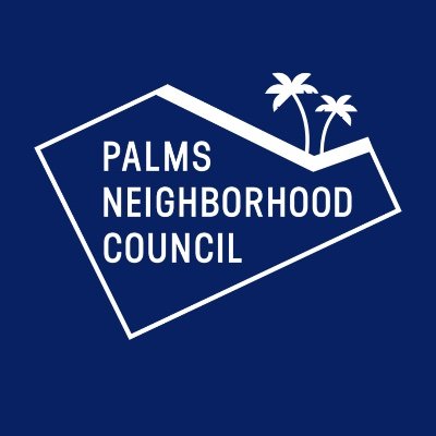 The Palms Neighborhood Council represents the 42,000+ residents of Palms in West LA 🌴 Visit our monthly mtg every 1st Weds @ 7pm 🌴 RTs ≠ endorsements