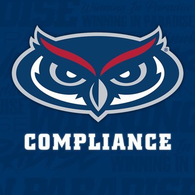 Official Twitter of Florida Atlantic Compliance - Providing Rules Education for Student-Athletes, Coaches, Staff, Boosters & Fans. Ask Before You Act & Go Owls!